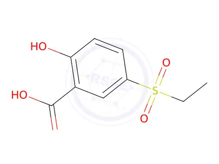 Chemical structure of 5-(Ethylsulfonyl)-2-hydroxy-benzoic acid