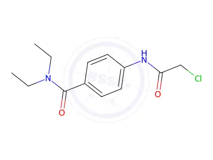 Chemical structure of 4-(2-Chloroacetamido)-N,N-diethylbenzamide