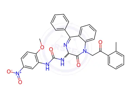 Chemical structure of YM 022 Impurity 143