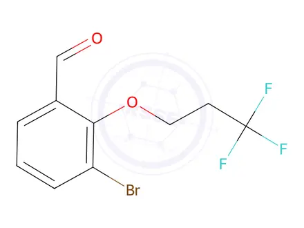 Chemical structure of 3-Bromo-2-(3,3,3-trifluoropropyloxyl)benzaldehyde