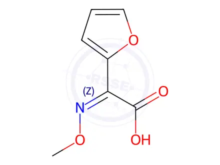 Chemical structure of Cefuroxime sodium Impurity I