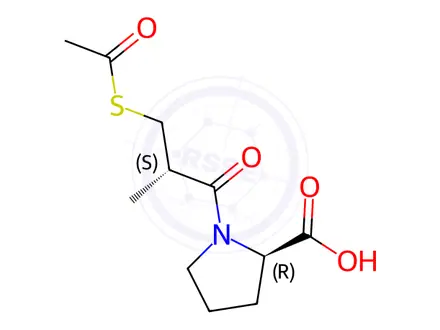 Chemical structure of Captopril Impurity 33