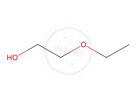 Chemical structure of Ethyleneglycol-monoethyl ether in water