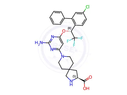 Chemical structure of Rodatristat Impurity 78