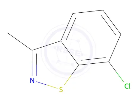 Chemical structure of 7-Chloro-3-methylbenzo[d]isothiazole