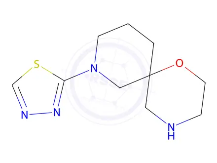 Chemical structure of 8-(1,3,4-Thiadiazol-2-yl)-1-oxa-4,8-diazaspiro[5.5]undecane