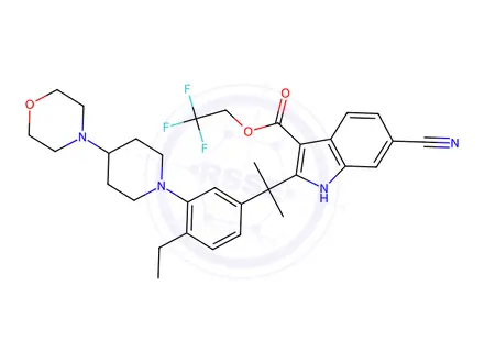 Chemical structure of Alectinib Impurity 78