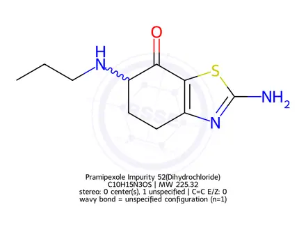 Chemical structure of Pramipexole Impurity 52