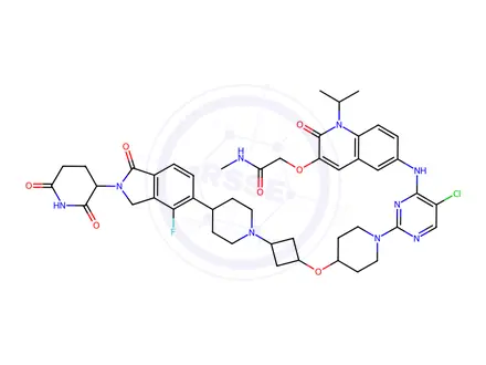 Chemical structure of ARV 393