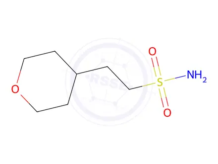 Chemical structure of 2-(oxan-4-yl)ethane-1-sulfonamide