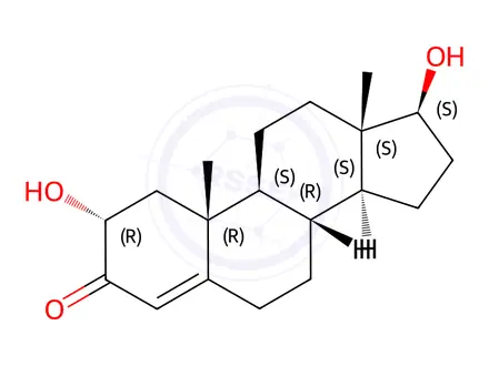 Chemical structure of 2α-Hydroxytestosterone