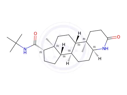 Chemical structure of 5-beta-Dihydro Finasteride