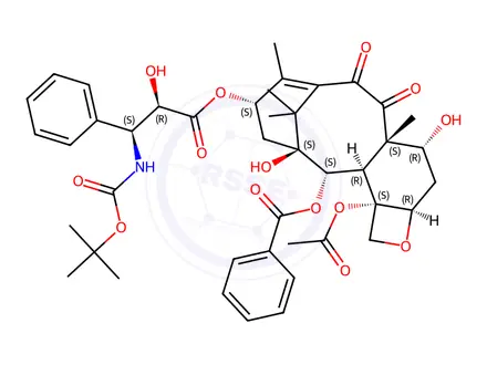 Chemical structure of Docetaxel EP Impurity D