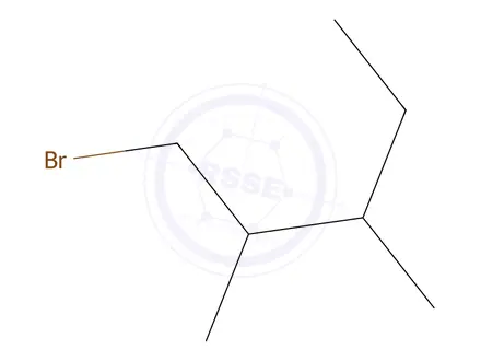 Chemical structure of 1-Bromo-2,3-dimethylpentane