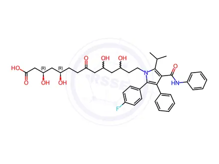 Chemical structure of Atorvastatin Calcium Impurity 96