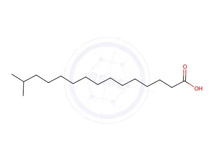 Chemical structure of Isohexadecanoic acid, ester with 1,2,3-propanetriol