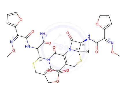 Chemical structure of Cefuroxime Impurity 77