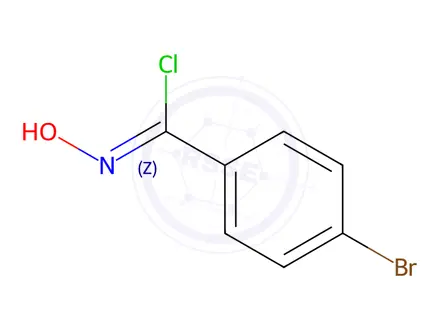Chemical structure of 4-BROMO-ALPHA-CHLOROBENZALDOXIME