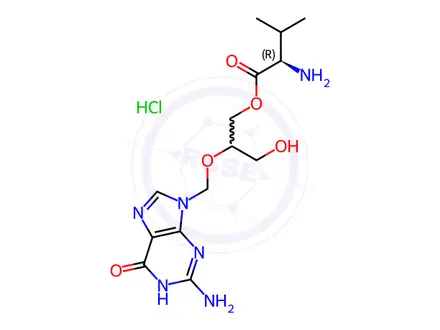 Chemical structure of Ganciclovir Impurity 6