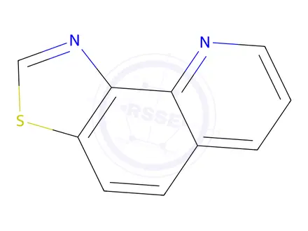 Chemical structure of Thiazolo[5,4-h]quinoline (8CI,9CI)