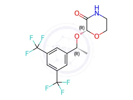 Chemical structure of Aprepitant Impurity 135
