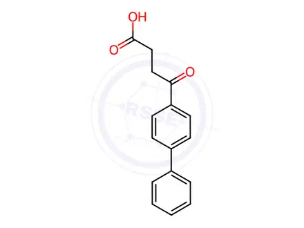 Chemical structure of Fenbufen