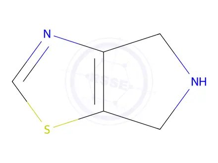 Chemical structure of 5,6-Dihydro-4H-pyrrolo[3,4-d]thiazole hydrobromide