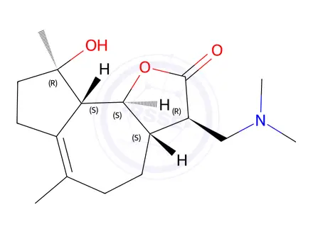 Chemical structure of Micheliolide Impurity 1
