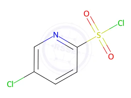 Chemical structure of 5-Chloro-pyridine-2-sulfonyl chloride