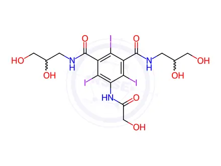 Chemical structure of Ioversol Impurity 1