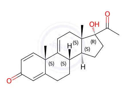 Chemical structure of Fluorometholone Impurity 42