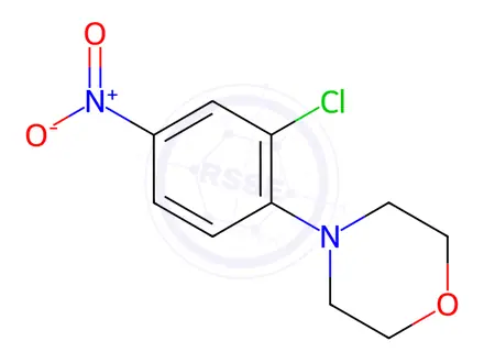 Chemical structure of 4-(2-Chloro-4-nitrophenyl)morpholine