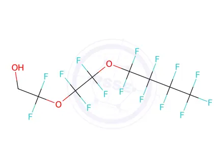 Chemical structure of 1H,1H-Perfluoro-3,6-dioxadecan-1-ol