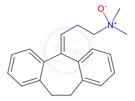 Chemical structure of Amitriptyline N-Oxide