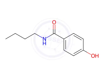 Chemical structure of N-Butyl-4-hydroxybenzamide