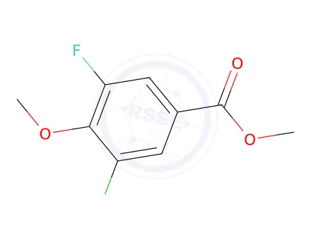 Chemical structure of Methyl 3-chloro-5-fluoro-4-methoxybenzoate