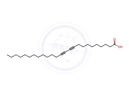 Chemical structure of 10,12-Pentacosadiynoic Acid