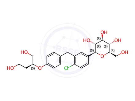 Chemical structure of Empagliflozin Impurity 679