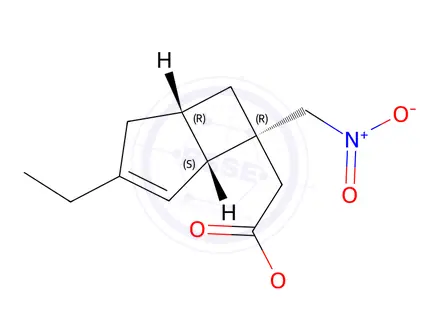 Chemical structure of Mirogabalin Impurity 155