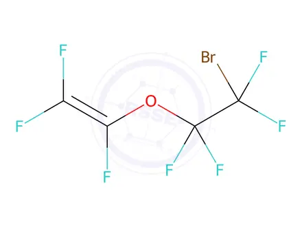 Chemical structure of 2-Bromotetrafluoroethyl Trifluorovinyl Ether