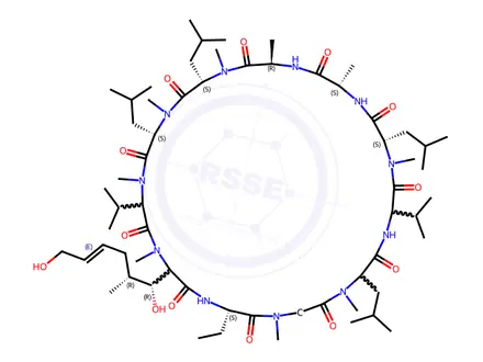 Chemical structure of Ciclosporin Impurity 26