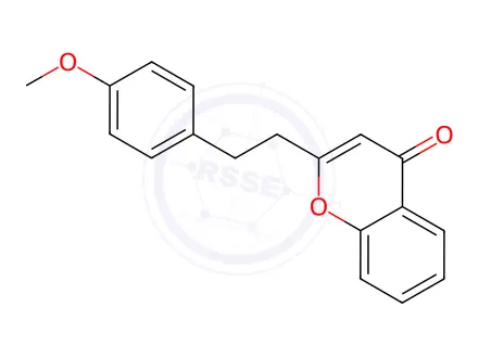 Chemical structure of 2-[2-(4-Methoxyphenyl)ethyl]chromone