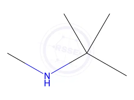 Chemical structure of N-Methyl-tert-butylamine