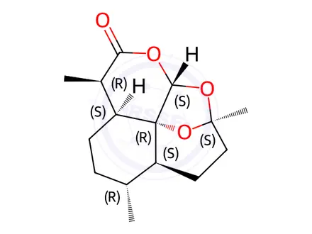 Chemical structure of Artemisinin Impurity 8
