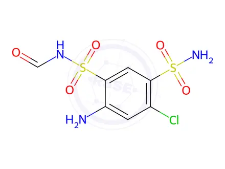 Chemical structure of Hydrochlorothiazide Impurity 52
