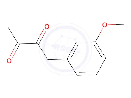Chemical structure of 1-(3-Methoxyphenyl)butane-2,3-dione