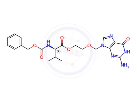 Chemical structure of Valaciclovir Impurity 13