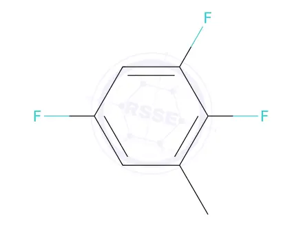 Chemical structure of 2,3,5-TRIFLUOROTOLUENE