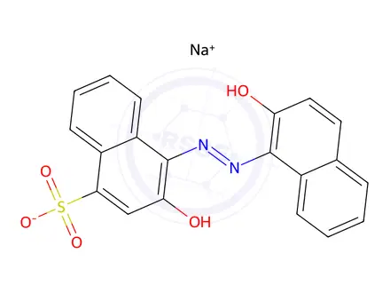 Chemical structure of Mordant Black 17