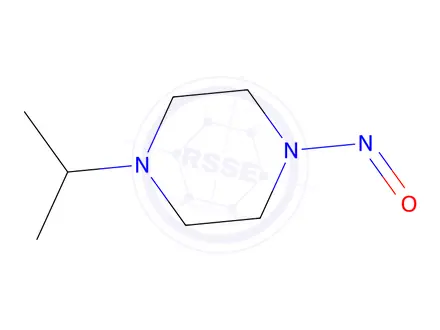 Chemical structure of 1-Isopropyl-4-nitrosopiperazine